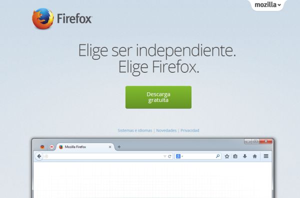  Firefox lanza su versión 34 para escritorio y Android, con su plataforma de comunicaciones en tiempo real