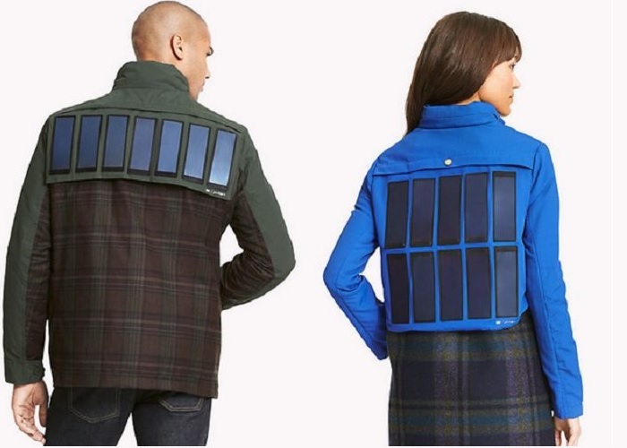  Tommy Hilfiger y su propuesta wearable: chaqueta con cargador solar para smartphones