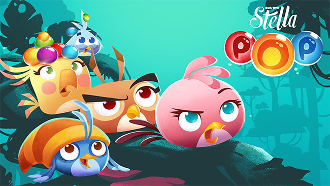  Explota cerdos y burbujas de colores en Angry Birds Stella POP!