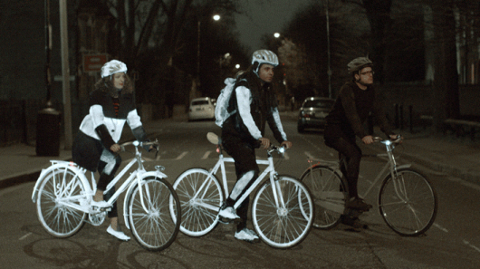  Life Paint, la nueva pintura de Volvo para proteger al ciclista