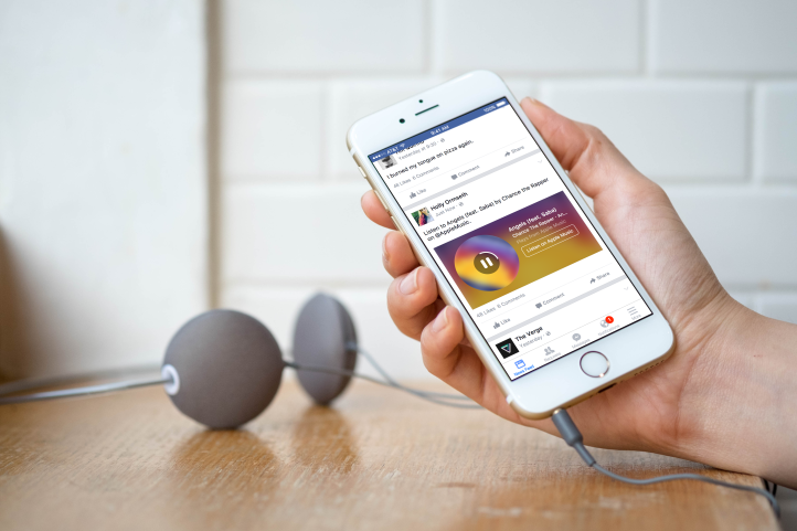  Facebook lanza su nueva herramienta Music Stories