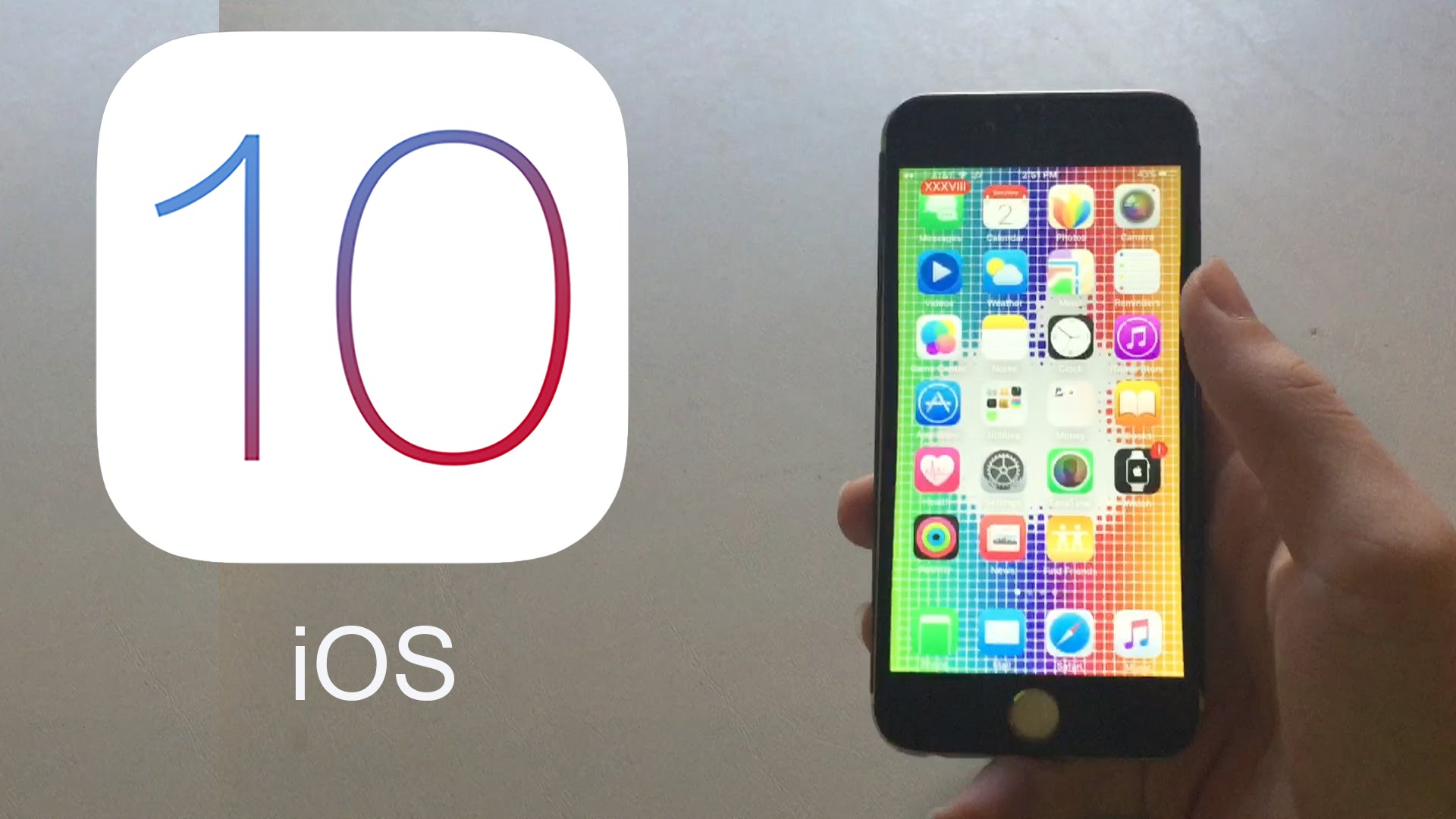  iOS 10 conoce las nuevas novedades