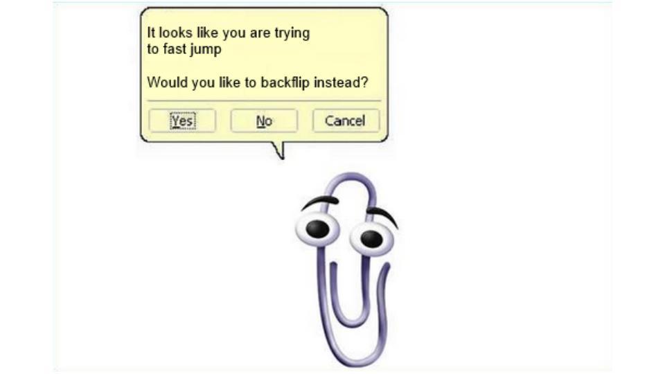  Microsoft resucitó a Clippy, pero no duro mucho activo.