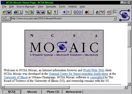  Mosaic Web está disponible como paquete snap para Ubuntu