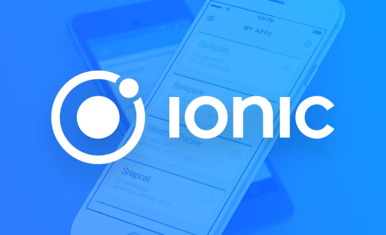  ¿Porqué IONIC es indicado para desarrollar nuevas aplicaciones?