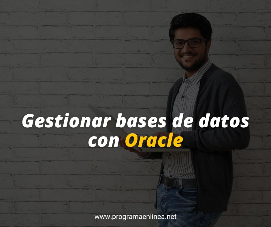 Gestionar bases de datos con Oracle