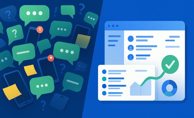  WhatsApp sin control: el motivo por el que tu empresa pierde oportunidades de negocio