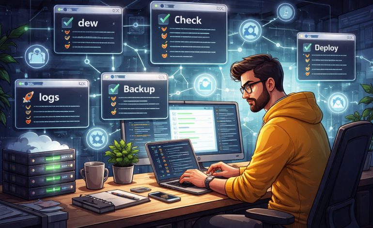  Scripts que te ahorran horas: automatiza tu rutina de dev en 1 semana