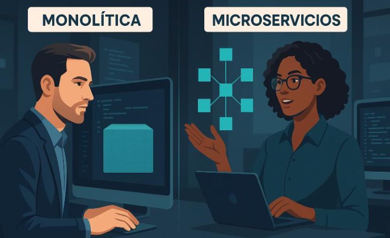  Arquitecturas de software: Monolitica vs Microservicios