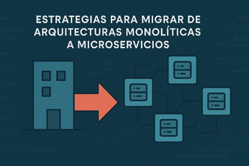 Checklist migraci├│n a microservicios para equipos de desarrollo con pasos clave