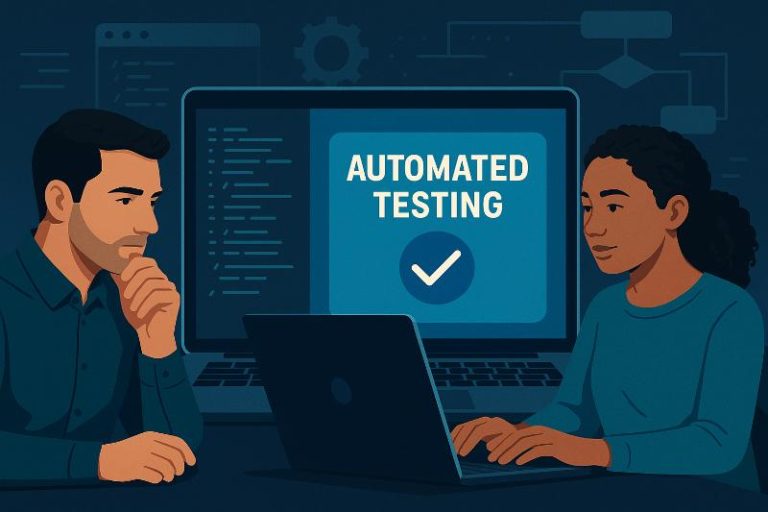 Diagrama de pruebas automatizadas en el ciclo de vida del software