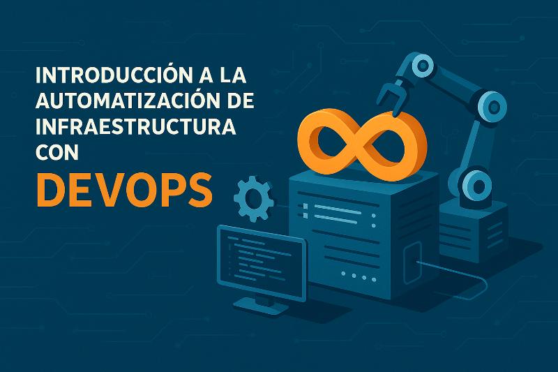 Diagrama de automatización de infraestructura DevOps con pipelines CI/CD y herramientas IaC