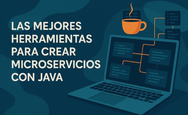 Diagrama de herramientas para microservicios Java con Spring Boot y Kubernetes