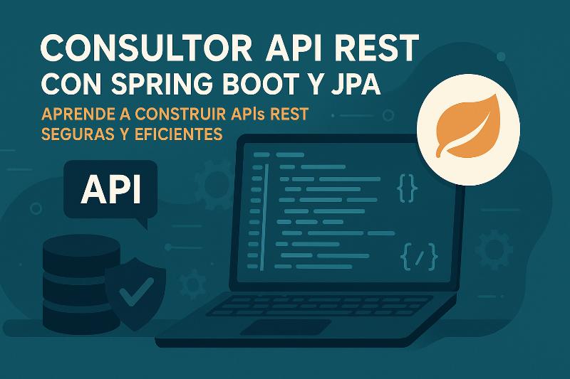 Diagrama de optimización de API REST con Spring Boot y JPA mostrando caché y consultas