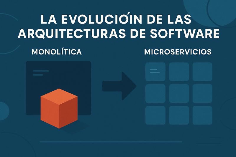 Diagrama comparativo de arquitectura monolítica versus microservicios con estrategias de optimización
