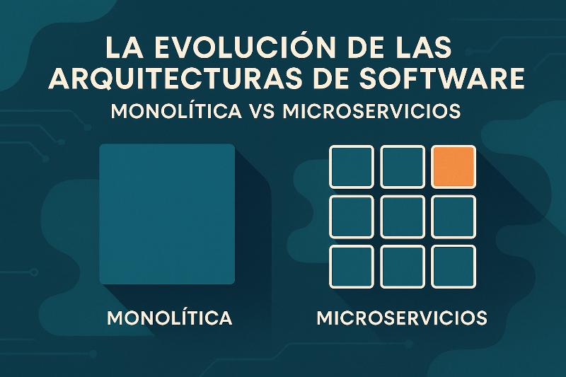 Diagrama comparativo de patrones y anti-patrones en arquitectura monolitica vs microservicios