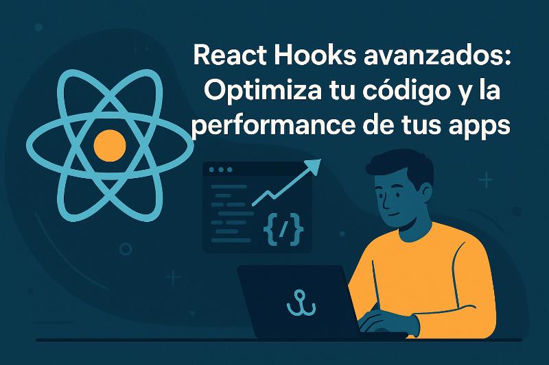 Diagrama de React Hooks avanzados como useMemo y useCallback para optimizar el rendimiento de aplicaciones