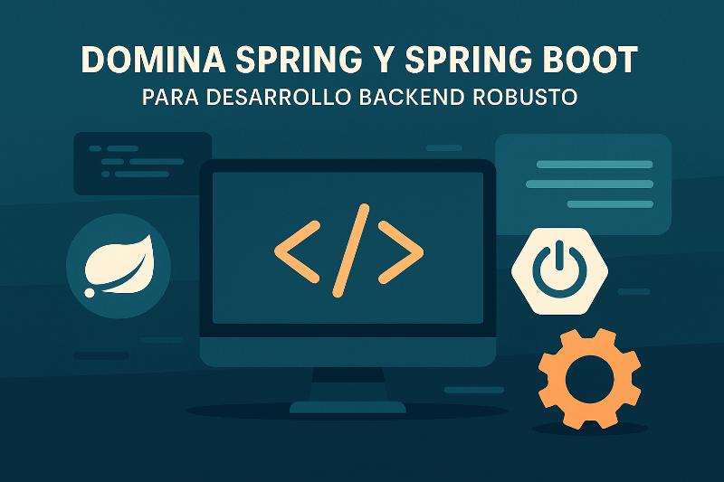 Diagrama de arquitectura Spring Boot con modulos y cache para backend robusto