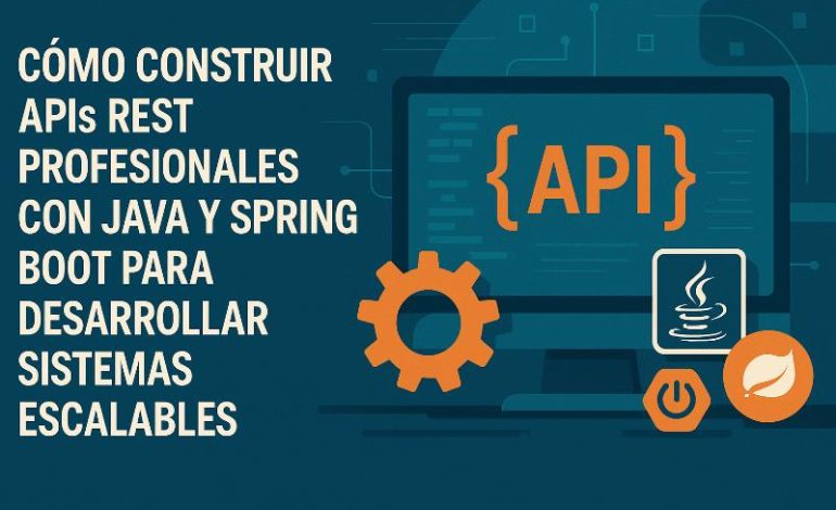  APIs REST profesionales con Java y Spring Boot escalables