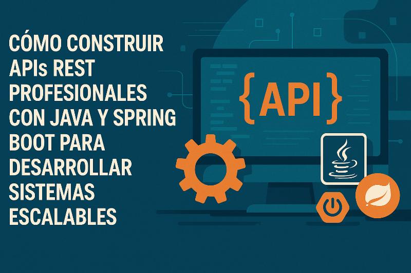 Arquitectura de APIs REST profesionales con Java y Spring Boot para sistemas escalables