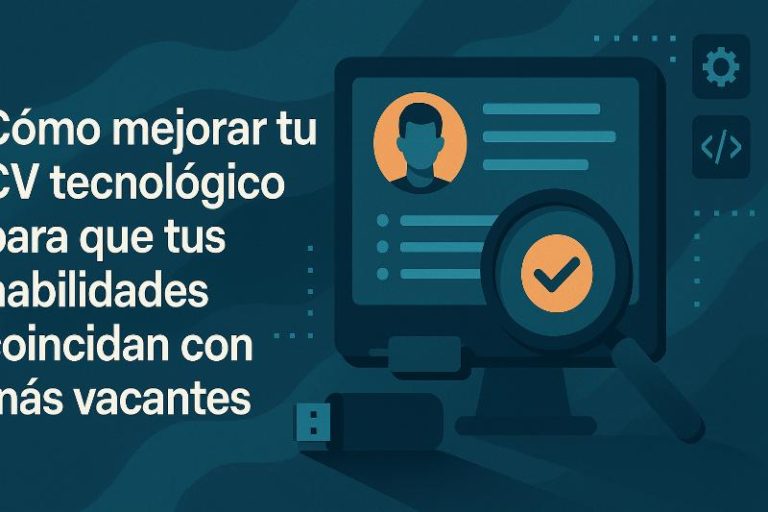 Mejora tu CV tecnológico con patrones efectivos para coincidir con más vacantes