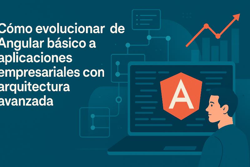 Patrones Angular avanzado para arquitectura empresarial con código y diagramas