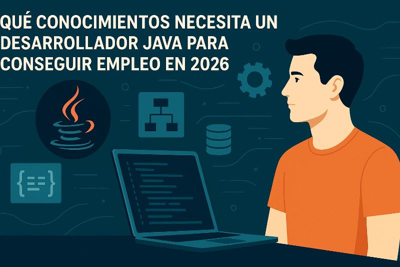 Desarrollador Java revisando patrones de diseño y anti-patrones para conseguir empleo en 2026