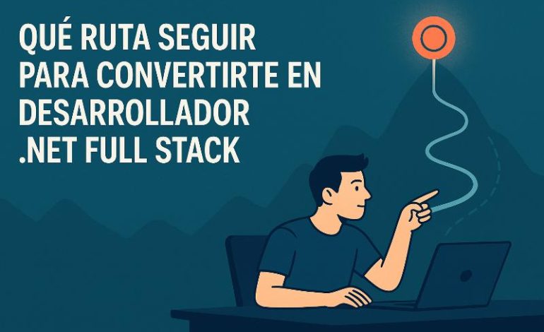 Ruta .NET Full Stack paso a paso para convertirte en desarrollador full stack con C# y ASP.NET Core