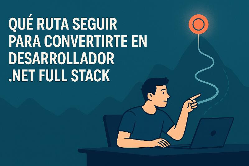 Ruta .NET Full Stack paso a paso para convertirte en desarrollador full stack con C# y ASP.NET Core