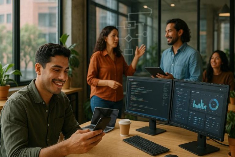 Vacantes tech de hoy: roles remotos y presenciales que no esperan