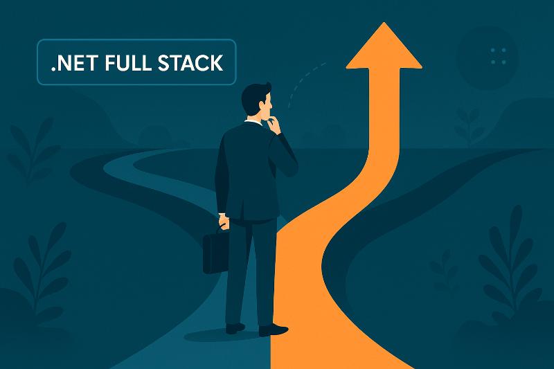 Ruta .NET Full Stack con pasos y errores comunes a evitar para ser desarrollador